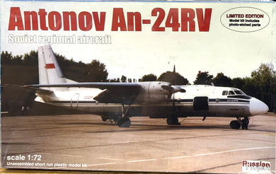 Antovov An-24RV Soviet Regional Aircraft, 1/72 2005 ISSUE