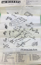 Load image into Gallery viewer, 1939 Bentley 4-1/4 Litre Vanden Plas Tourer 1/43 White Metal Kit, Made in England