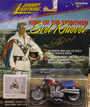 Load image into Gallery viewer, EVEL KNIEVEL Harley-Davidson XR-750 1/64 scale Snapshot "Flyin' high!"