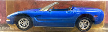 Load image into Gallery viewer, 1998 Corvette Convertible (Blue) - Johnny Lightning - Corvette Collection