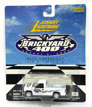 Load image into Gallery viewer, 2000 Chevy Silverado empty bed JOHNNY LIGHTNING Brickyard 400 Race Emergency Vehicles