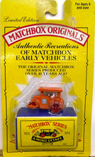 Load image into Gallery viewer, Matchbox Originals Authentic Recreations "Road Roller" No. 1 Orange