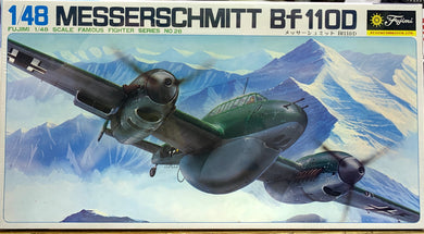 Messerschmitt Bf110D  1/48  1977 Issue