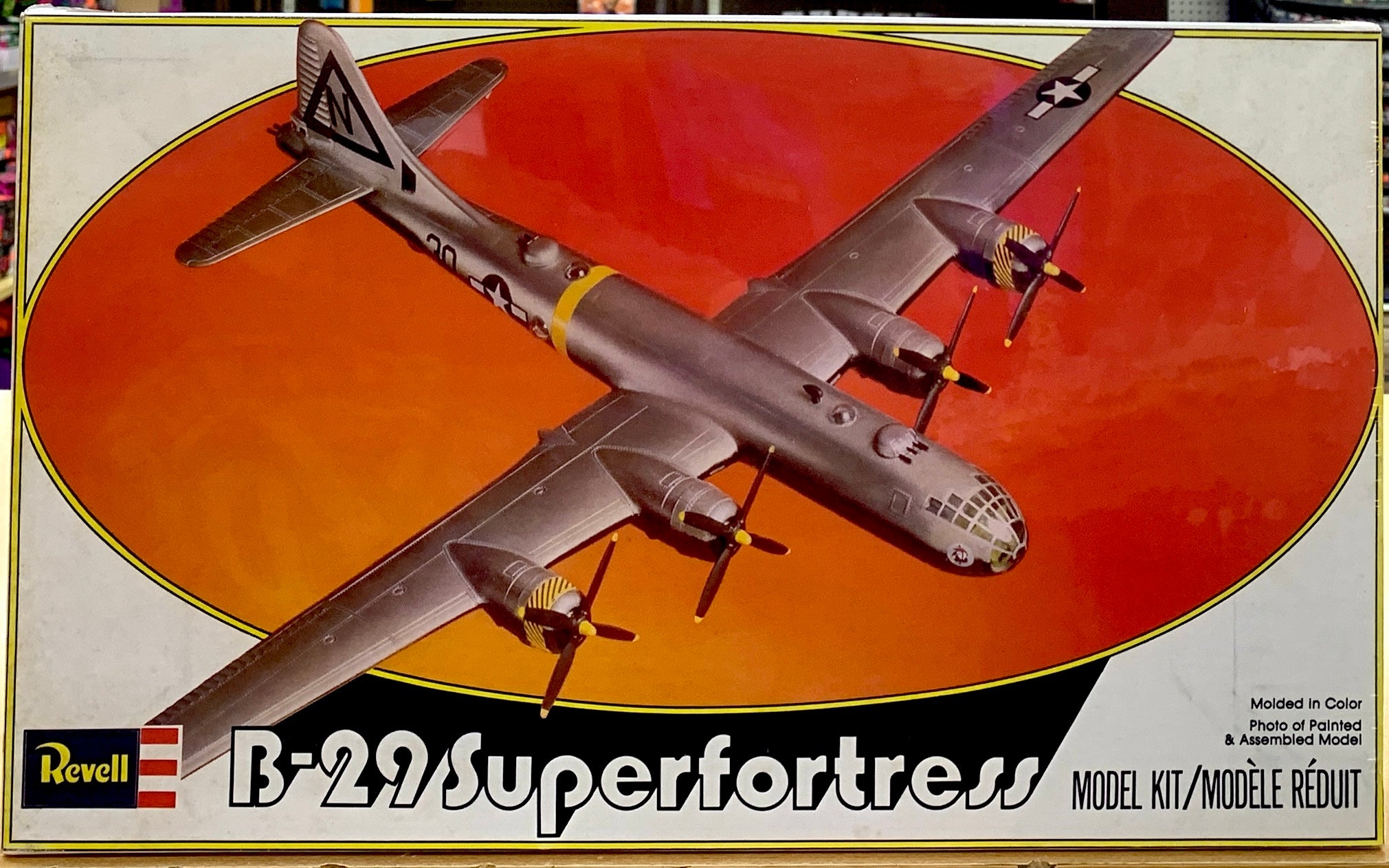 Revell B-29 スーパーフォートレス 未組立 1/133スケール B-29 Superfortress 1/133 1979 ISSUE – J-BarHobbies