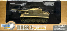 Load image into Gallery viewer, Tiger I Late Production w/Zimmerit, 1/72 By Dragon
