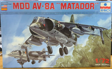 MDD AV-8A 'Matador' 1/72 1984 ISSUE