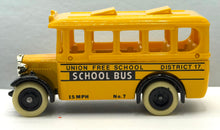 Load image into Gallery viewer, 1935 Dennis Single D. Coach "Union Free School Bus " 1/100 Made in England