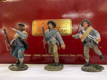 Load image into Gallery viewer, Stonewall Brigade - 5th Virginia Infantry Advancing Set #1 - 3-piece 54mm metal figures