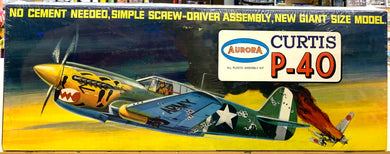 Curtiss P-40E Warhawk, 1/27 1968 ISSUE