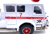 Load image into Gallery viewer, American La France Aerial Rescue Truck; Closed Cab, Denver Fire Dept  1/43