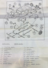Load image into Gallery viewer, 1934 Morris 8 1/43 White Metal Kit by Motorkits Made in England