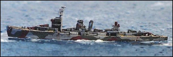 CL Dunedin 1/2400 United Kingdom Cruisers, 2.25
