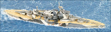 BB Warspite 1/2400 United Kingdom Battleship, 3.25