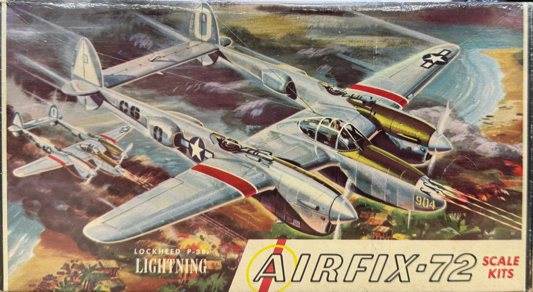 Lockheed P-38 Lightning, 1/72 1964 ISSUE