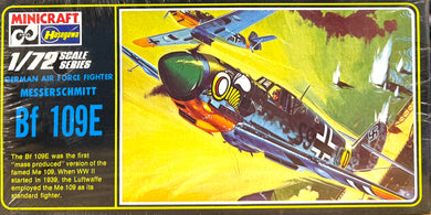 Messerschmitt Bf 109E 1/72 German Air Force Fighter 1977 ISSUE