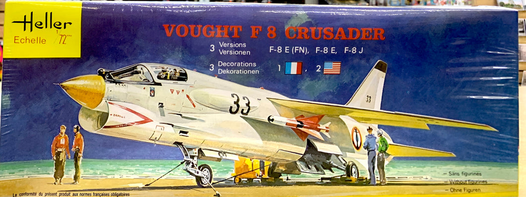 Vought F-8 Crusader F-8 E(FN), F-8 E, F-8 J 1/72 1978 ISSUE