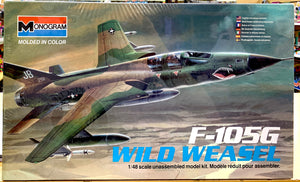 Wild Weasel F-105G 1/48 1987 ISSUE