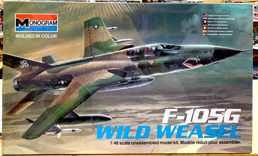 Wild Weasel F-105G 1/48 1987 ISSUE