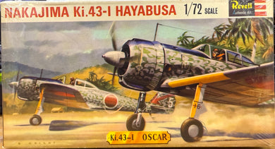 Nakajima Ki.43-1 Hayabusa, 1/72 1964 ISSUE