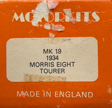 Load image into Gallery viewer, 1934 Morris Eight Tourer 1/43 White Metal Kit, Made in England
