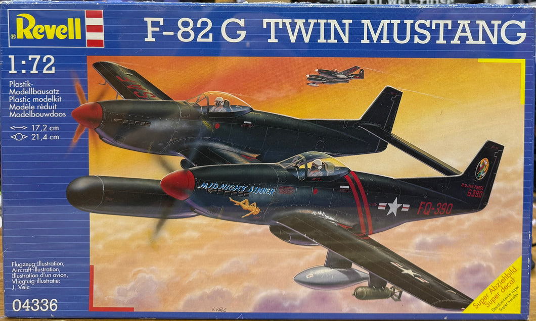 F-82 G Twin Mustang, 1/72 1994 ISSUE