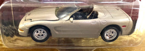 1998 Corvette Convertible (Silver) - Johnny Lightning - Corvette Collection