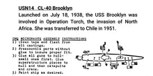 Load image into Gallery viewer, CL-40 Brooklyn - 1/2400 United States Cruiser, 3&quot; Long