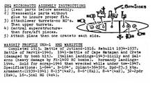Load image into Gallery viewer, BB Warspite 1/2400 United Kingdom Battleship, 3.25&quot; Long