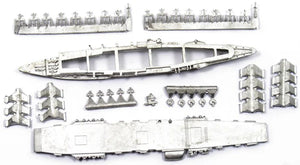 CV Akagi 1/2400 Japanese Aircraft Carrier, 4" Long