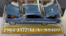 Load image into Gallery viewer, 1961 Impala SS409 1/64 (Blue) American Muscle by Ertl Collectibles