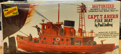 Capt. T. Ahern Fire Boat Motorized, 1/144 1964 ISSUE