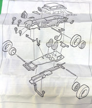 Load image into Gallery viewer, 1930 Bentley "Barnato" Coupe 1/43 White Metal Kit, Made in England