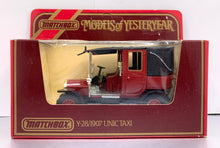 Load image into Gallery viewer, 1907 UNIC TAXI 1/42, &quot;Unic Motorcab&quot;