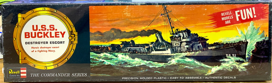 USS Buckley Destroyer Escort, 1/249 1964 ISSUE