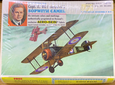 Capt. A. Roy Brown's Sopwith Camel 1/72 1966 ISSUE Aeroskin