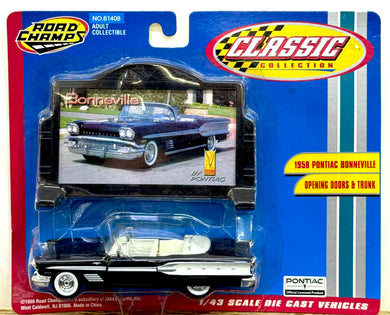 1958 Pontiac Bonneville Convertible 1/43 Opening Doors & Trunk