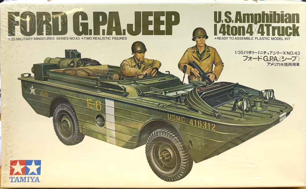 Ford G.P.A. Jeep U.S. Amphibian ¼ ton 4x4 Truck 1/35 1974 ISSUE