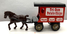 Load image into Gallery viewer, Horse Drawn Delivery Van, 1/42 "Tri-Sum Potato Chips" Made in England