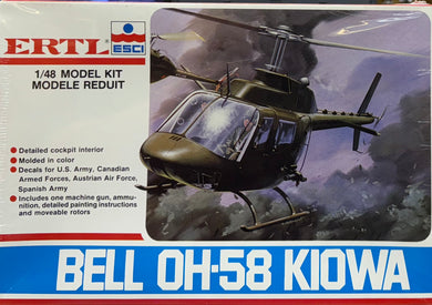 Bell OH-58 Kiowa, 1/48 1982 ISSUE