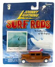 Load image into Gallery viewer, 1928 Chevy Pickup "Laguna Longboards" Johnny Lightning Surf Rods