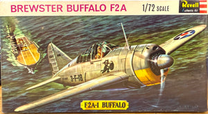 Brewster Buffalo F2A, 1/72 1964 ISSUE