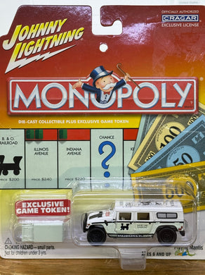 Monopoly - 2000 Hummer H1 - Includes Game Token