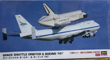 Load image into Gallery viewer, Space Shuttle Orbiter &amp; Boeing 747 1/200