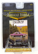 Load image into Gallery viewer, 1966 Chevelle SS 396 1/64 (Black) American Muscle by Ertl Collectibles