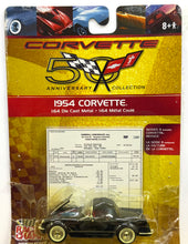 Load image into Gallery viewer, 1954 Corvette by Racing Champions 50th Corvette Anniversary Collection 1/64
