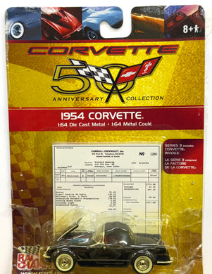 1954 Corvette by Racing Champions 50th Corvette Anniversary Collection 1/64