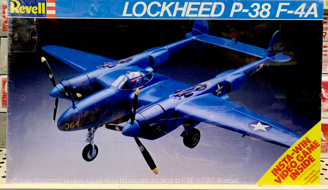 Lockheed P-38 F-4A   1/72  1982 Issue