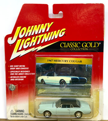 1967 Mercury Cougar Johnny Lightning Classic Gold 404-16