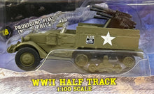 Load image into Gallery viewer, WWII HALF TRACK 1/100 Johnny Lightning "Military Muscle"