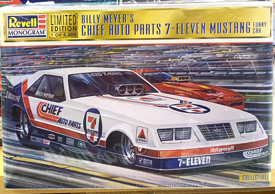 Billy Meyer's Chief Auto Parts 7-Eleven Mustang Funny Car 1/24